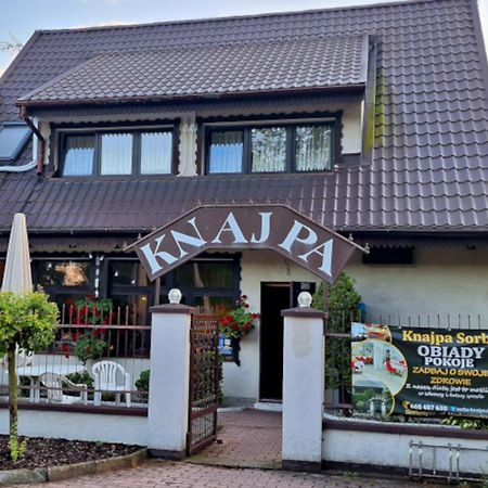 Knajpa Sorba Hotel Skwierzyna Kültér fotó